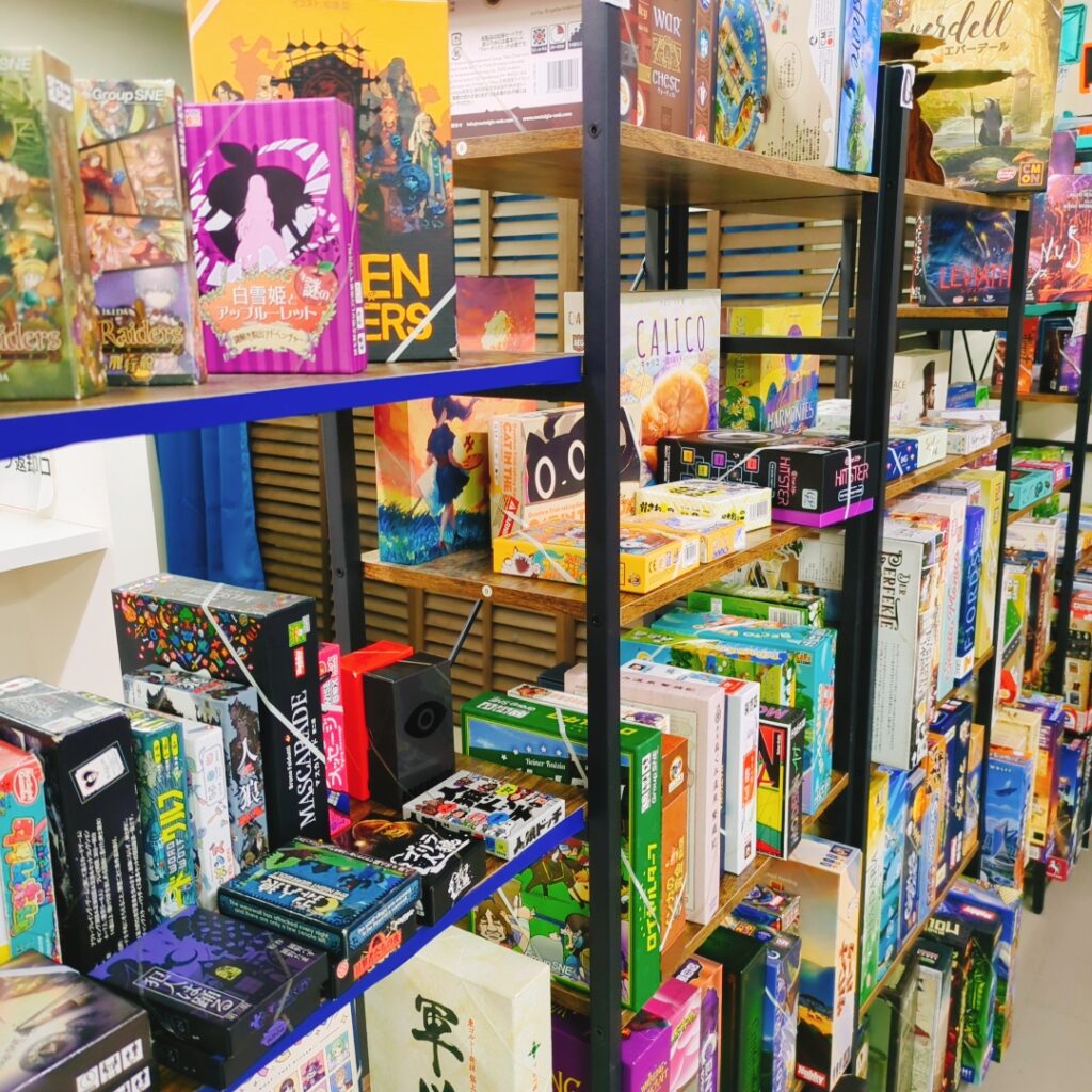 Board Game'sのボードゲーム棚